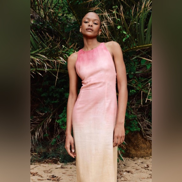 Zara linen dress - Picture 3 of 7